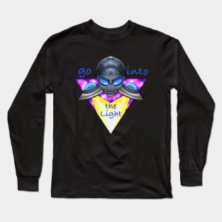 Alien Go into the light Long Sleeve T-Shirt